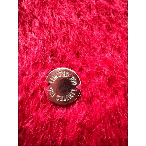 The Limit too cropped Cardigan bolero Sweater size L - Picture 7 of 8